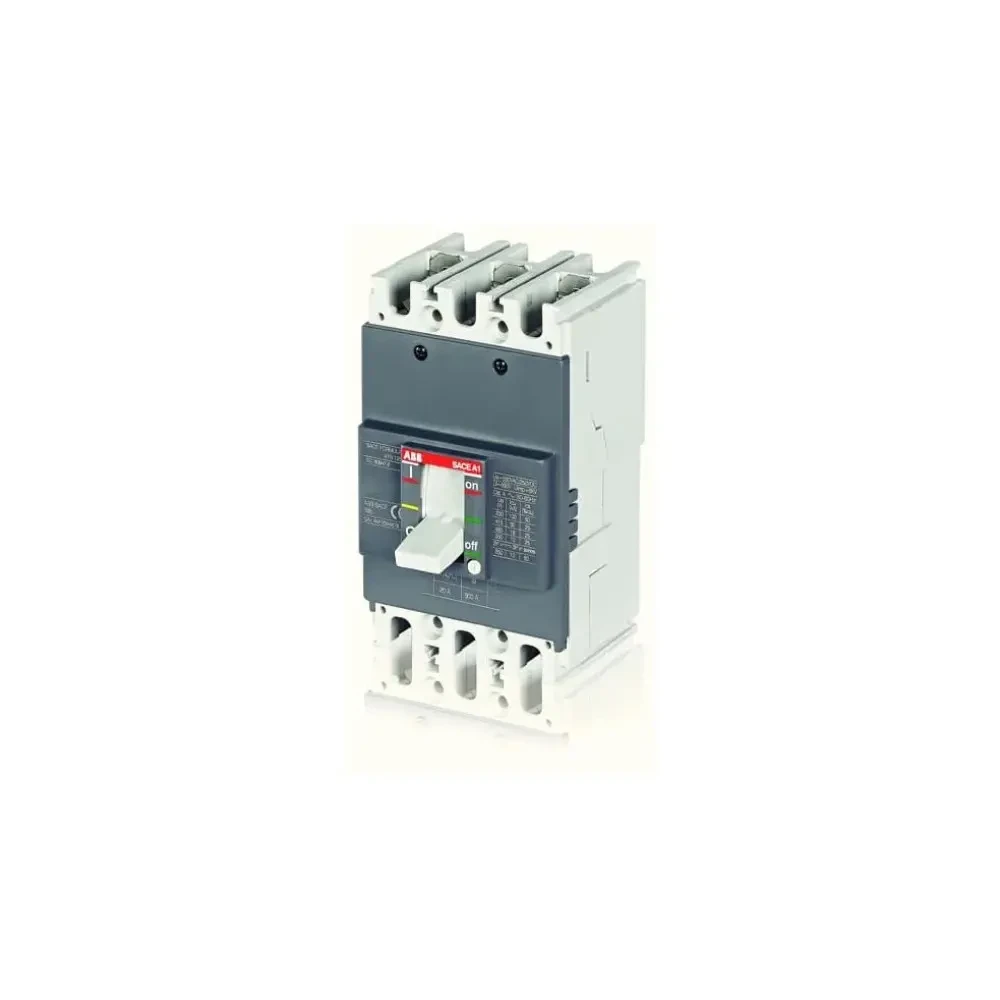 ABB A1B 125 Triple Pole Moulded Case Circuit Breaker